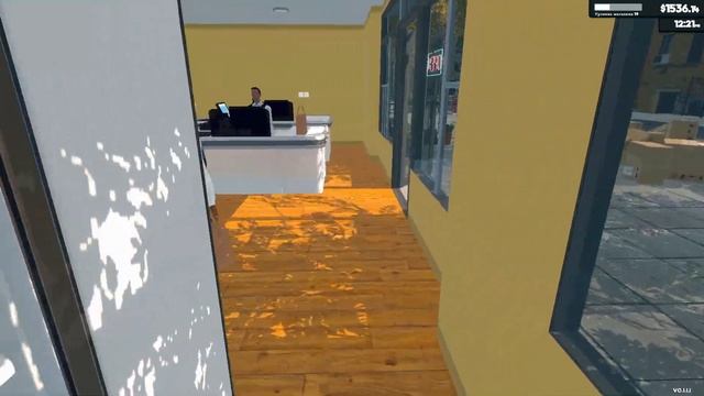 Supermarket Simulator #4 Утопаем в коробках, найм второго кассира. смотреть онлайн