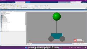 Inverted Cart Pendulum System Simulation with LQR Controller in Simscape