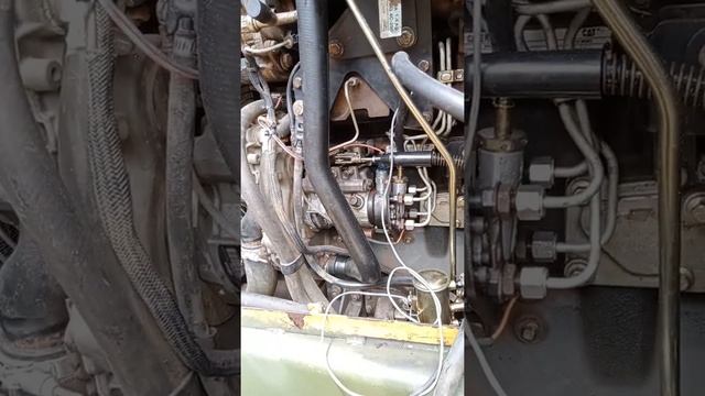 Actual Test Fuel Pump motor & Troubleshooting Fuel system 420D Cat.❤️ смотреть онлайн