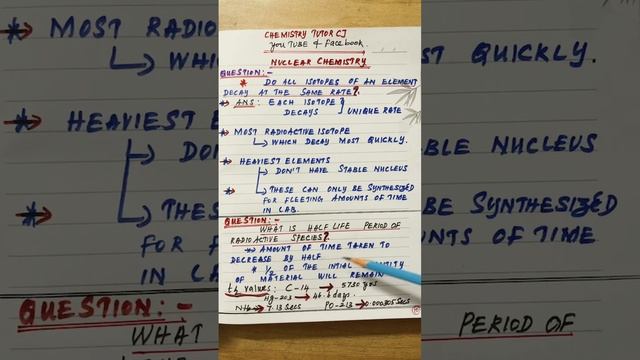 Do all isotopes decay at the same rate?what is half life period of isotopes?@chemistrytutorCJ смотреть онлайн