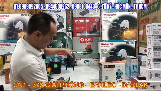 SALE máy cân tia laser 4D 16 tia RUBIQ & 5 tia xanh rẻ nhất thị trường/ Máy Xây Dựng Minh Châu смотреть онлайн