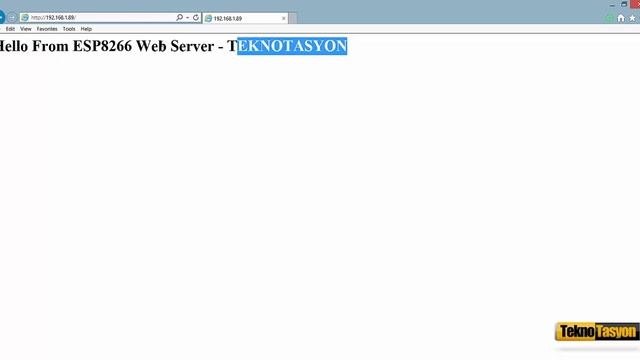 ESP8266 WEB Server Kurulumu смотреть онлайн