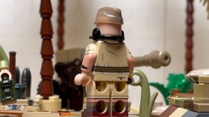 10 Custom LEGO German WW2 DAK Minifigures Showcase - Brickmania And United Bricks - With Music