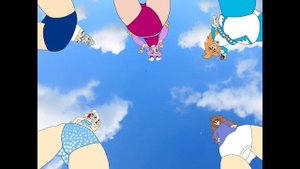 Giantess girls grow giant growth