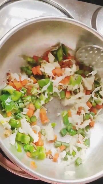 Veg Fried Rice - Home receipe | Food Recipe #shorts2023 #friedrice #womensday