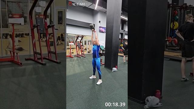Бодрова Юлия,член клуба ТФ Жулебино,20 повторов