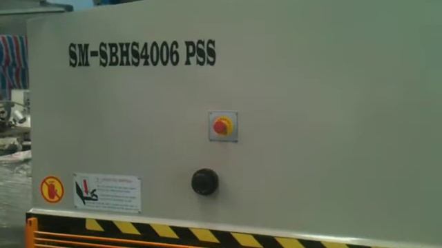 Steelmaster Hydraulic Swing Beam Guillotine Model: SM-SBHS4006 - 4000mm x 6mm Capacity смотреть онлайн