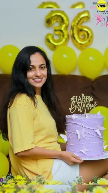 36 වන උපන්දිනය සමරන උදාරි🎂💛| udari warnakulasuriya смотреть онлайн