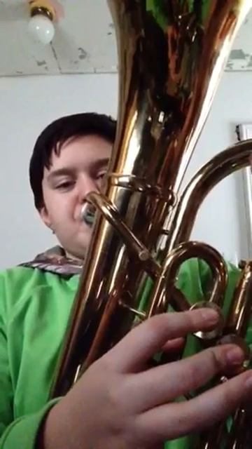 Bb scale baritone