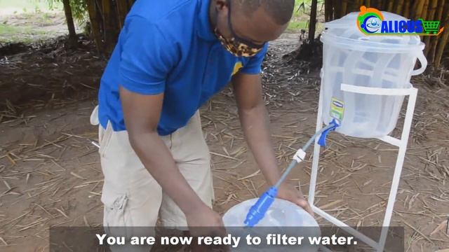 VF100 Home Filter with 2 buckets system смотреть онлайн