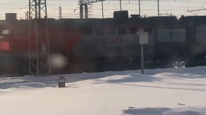 На станции Кинель/ At Kinel station