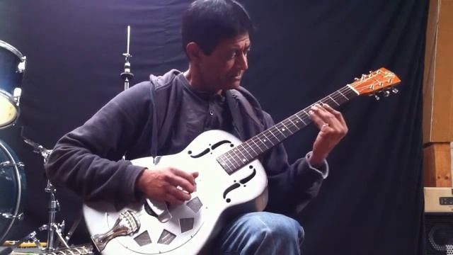 Raga Darbari on Slide Resonator Guitar смотреть онлайн