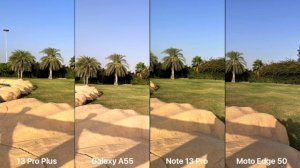 Realme 13 Pro+ vs Galaxy A55 vs Redmi Note 13 Pro vs Moto Edge 50 Camera Test