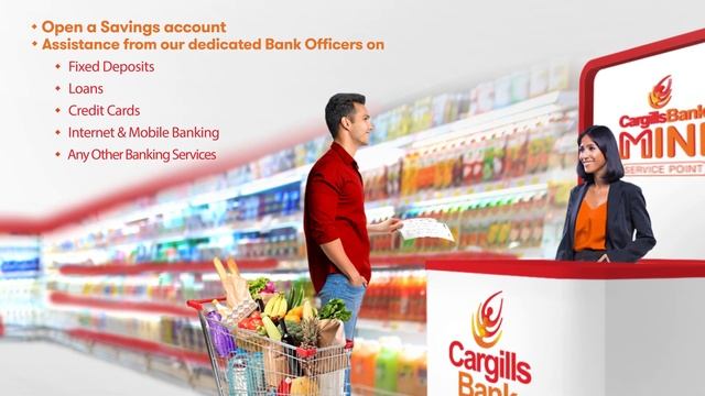 Enjoy banking convenience while you shop at selected Cargills Food City outlets. смотреть онлайн
