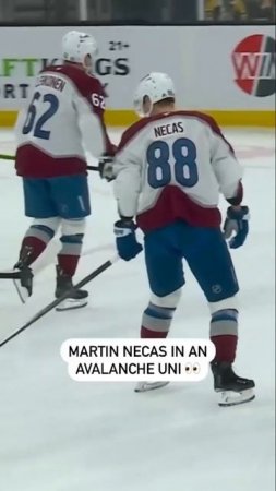 Martin Necas Makes Colorado Avalanche Debut ️