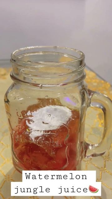 Watermelon jungle juice mocktail #summer #summerdrink #shorts смотреть онлайн