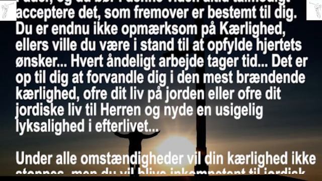 (Luk. 10:27) BD 0401 Beslutning... Kærlighed på jorden eller offer... смотреть онлайн