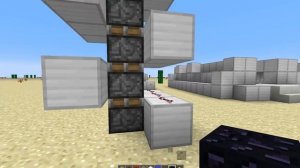 Майнкрафт механизмы #3 - Лифт 3х3