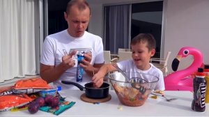 Bad Bar Несовместимая еда Mister Max Пьем МАСЛО ЧЕЛЛЕНДЖ