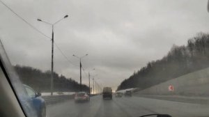 Съезд с МКАД на Симферопольское шоссе, 30 декабря 2023г