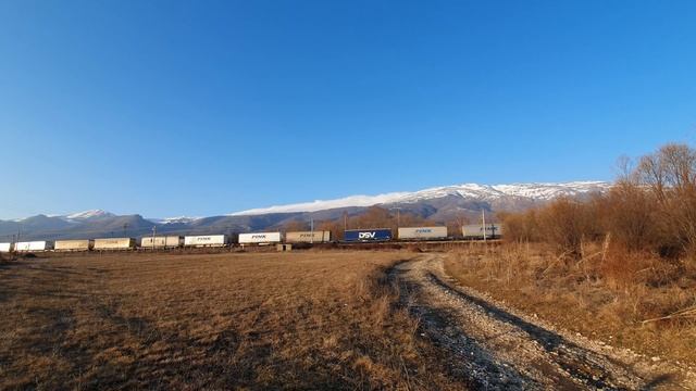 Pimk rail near Pirdop with Siemens Vectron 80 002