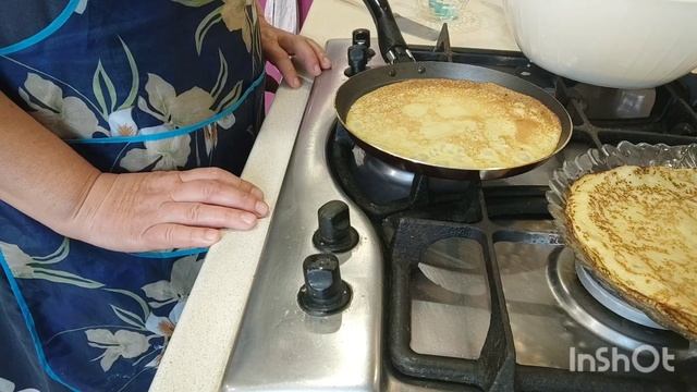 Блины с творогом. Супер тонкое тесто и нежнейшая начинка. смотреть онлайн