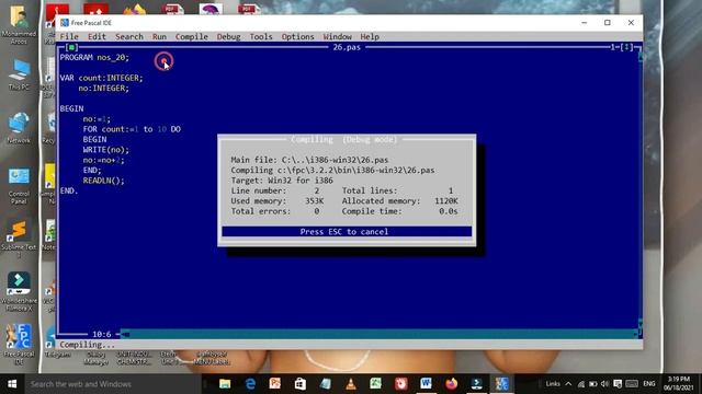 ICT Grade 11 Pascal Programming || Problem No 26 And No 31 || - For---Do Repetition- VII || Tamil