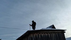 Зимний день в деревне!