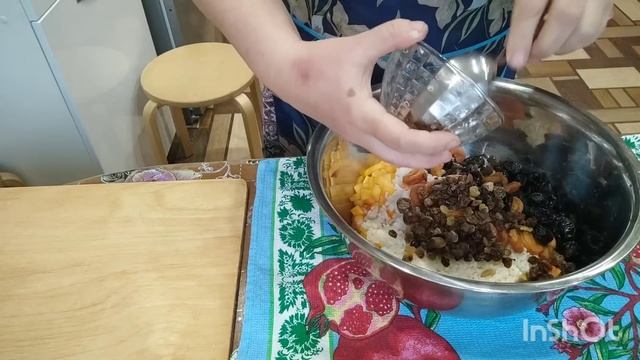 Татарский сладкий бэлеш с тыквой и сухофруктами. Божественный вкус. смотреть онлайн