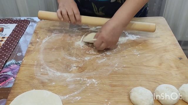 Лепёшки на кефире. Экспресс лепешки за 10 минут. Очень вкусно.