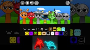 Sprunki Infinite [Part 1️⃣] {ALL CHARACTERS & MODS} 👅 #funny #sprunki #incredibox