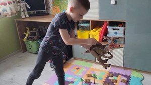 Тирекс vs спинозавр