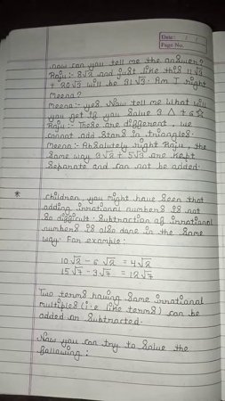 Class 9 Math Worksheet No. 4