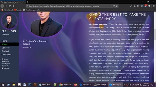 HTML Bangla tutorial /  html5 Bangla tutorial HTML full course for beginners part-00