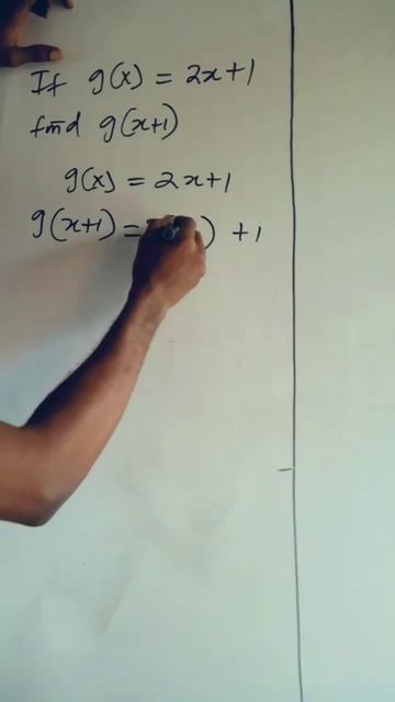Math: If g(x) = 2x +1, find g(x+1). #maths #shorts #jamb #olympiad смотреть онлайн