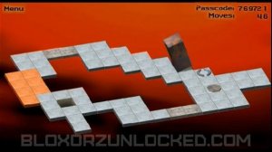 Bloxorz Level 28 - 100 moves (minimum)