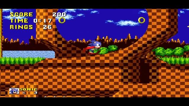 SONIC THE HEDGEHOG - Record Tempo (primo livello in 28 secondi) смотреть онлайн