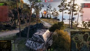 [Fermani wot] * Maus Эту крепость пройти не удалось! Вот на что способен этот танк в бою wot