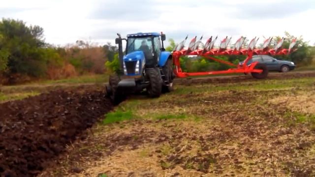 Оборотный плуг Оптикон Мастер A8 смотреть онлайн