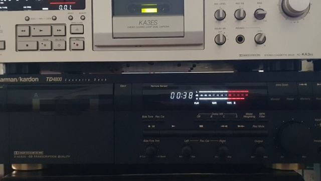 Harman/Kardon TD4800 Cassette deck playback , TDK SA90 Silver смотреть онлайн