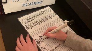Liza. 9-й гармонический оборот. Запись мелодии нотами наизусть в Фа мажоре.