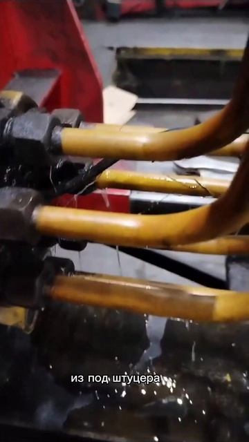 Опрессовка центрального коллектора КМУ ЮНИК спецтехника ремонтспецтехники кму крановыеустановки