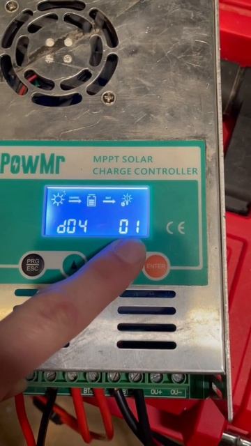 Powmr Lithium Ion cccv charge mode demonstration