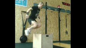 Прыжки через тумбу