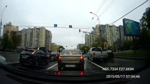 Текстильщики - Тверской / Tekstilshchiki - Tverskoy 17/05/2015 (timelapse 4x)