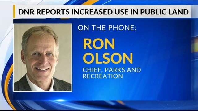 DNR reports an increase in the use of campgrounds and public lands