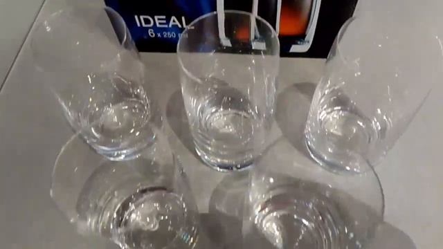 Стаканы для воды 250 мл 6 шт  Crystalex CZ s.r.o. "Идеал /Без декора" / 119762 смотреть онлайн