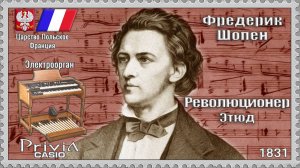 Фредерик Шопен. Революционер. Этюд. Опус 10 №12. 1831г. Электроорган
