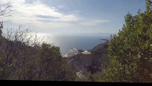 Путешествие в пещеру прп. Симона и горный водопад Симонопетра.