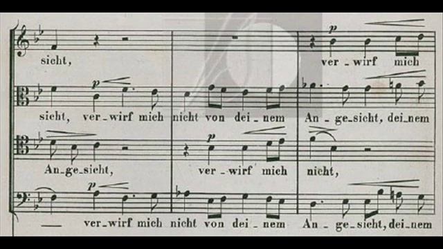 Brahms - Schaffe in mir, Gott, ein rein Herz op. 29 nº 2 смотреть онлайн